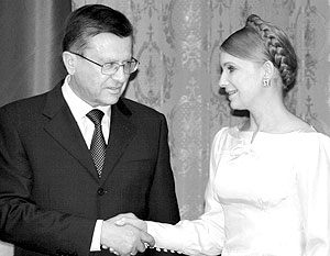 На встрече с  Виктором Зубковым Тимошенко говорила о перспективах сотрудничества двух стран