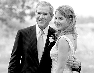 Джордж Буш выдал дочь