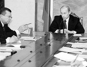 Премьер-министр, председатель партии «Единая Россия» Владимир Путин