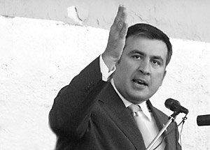 Президент Грузии Михаил Саакашвили 