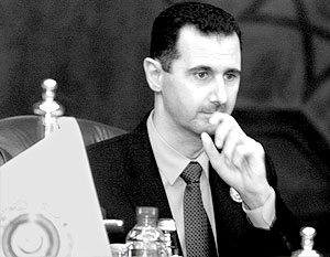 Сирийский президент Башар Асад