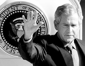 Президент США Джордж Буш начал свой последний официальный вояж в Cтарый Cвет