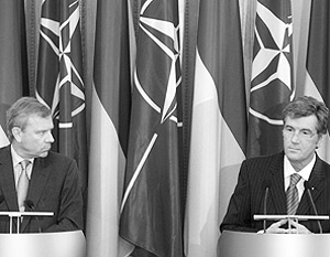 Ющенко принял НАТО