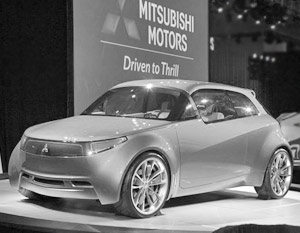 На автошоу в Детройте Mitsubishi Motors представила и свою концептуальную модель Concept-CT