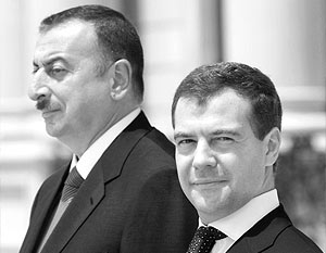 Дмитрий Медведев встретился в Баку с президентом Ильхамом Алиевым