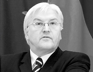 Министр иностранных дел Германии Франк-Вальтер Штайнмайер