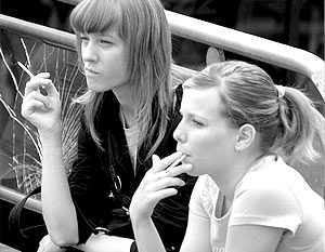 За 15 лет число курящих женщин в России увеличилось в 5 раз