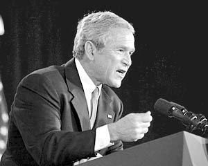 Буша заставят говорить