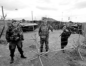 Российские миротворцы предъявили грузинским вооруженным формированиям ультиматум о сложении оружия