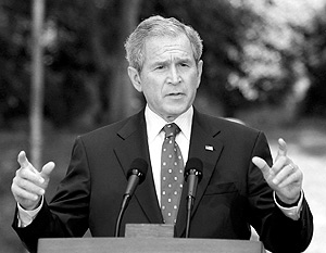 Президент США Джордж Буш доверился газетным слухам