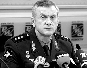 Заместителя начальника Генштаба ВС РФ генерал-полковник Анатолий Ноговицын