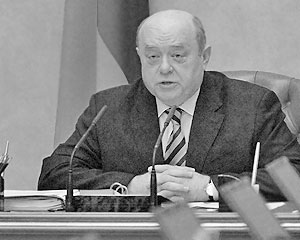 Премьер-министр Михаил Фрадков