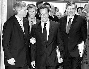 Председатель саммита Николя Саркози