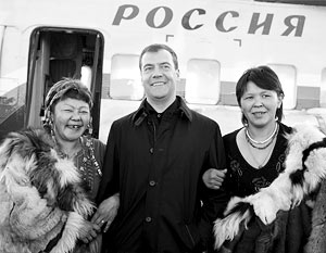 Медведев обогреет Чукотку