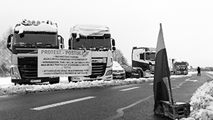 Транспортный кризис на польско-украинской границе продолжает разгораться с новой силой
