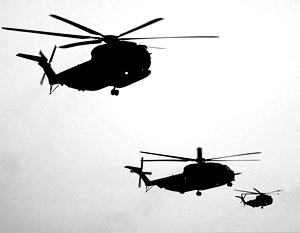Военные вертолеты ВВС США накануне вторглись на сирийскую территорию 