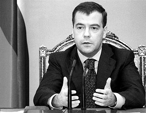 Медведев: Работаем напряженно