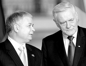 Не так давно президенты Валдас Адамкус и Лех Качиньский сообща призывали Брюссель не возобновлять переговоры с Москвой до «полного вывода российских войск из Грузии»