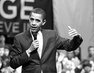 Избранный президент США Барак Обама