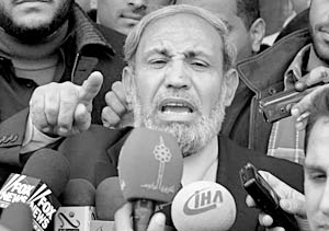 Лидер движения «Хамас» Махмуд Захар