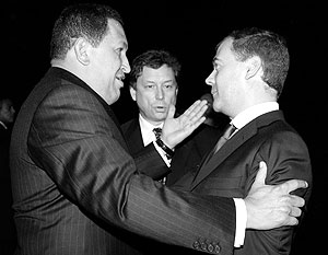 Чавес дождался Медведева