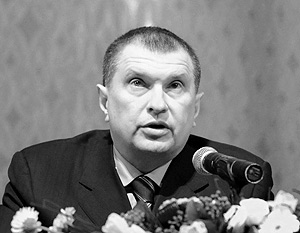 Вице-премьер Игорь Сечин
