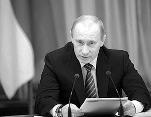 Путин разослал открытки