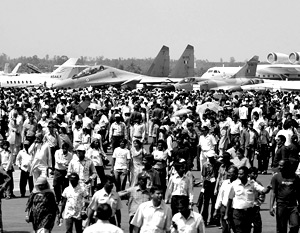 Авиавыставка в Дели – одна из крупнейших в мире