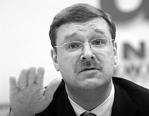 Один из самых заметных федеральных политиков в списке – глава международного комитета Госдумы Константин Косачев