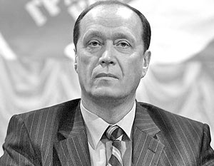 Председатель Центризбиркома Александр Вешняков