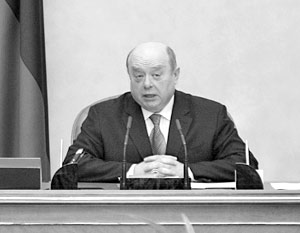 Премьер-министр России Михаил Фрадков