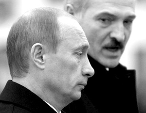 Александр Лукашенко выпросил у Владимира Путина деньги