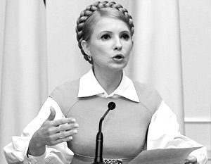 Юлия Тимошенко будет просить об изменении договоренностей с Россией