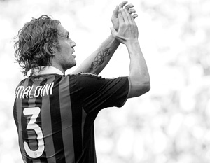Мальдини провел 901 официальный матч в футболке «Милана»