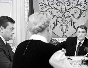 Ющенко считает Януковича и Тимошенко «марионетками Москвы»