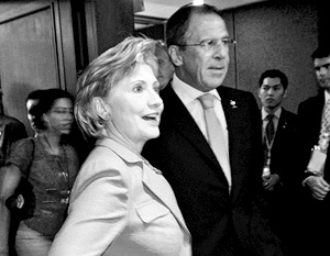 Встреча Лаврова и Клинтон состоялась на месяц позже, чем планировалось
