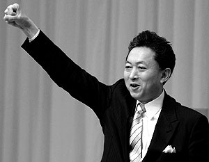 На посту премьер-министра Юкио Хатояма готов написать новую историю Японии