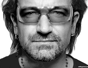 Солист U2 Боно
