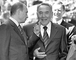 Президенты России и Казахстана Владимир Путин и Нурсултан Назарбаев согласовали новую концепцию энергетического сотрудничества