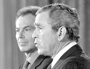Президент Джордж Буш и премьер-министр Великобритании Тони Блэр признали свои ошибки в Ираке