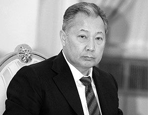 Президент Киргизии Курманбек Бакиев