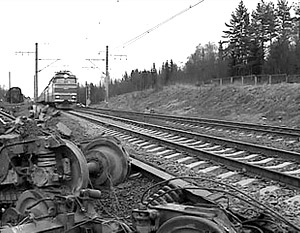 Железнодорожное полотно подорвано перед поездом в Дагестане