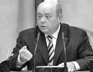 Глава правительства Михаил Фрадков