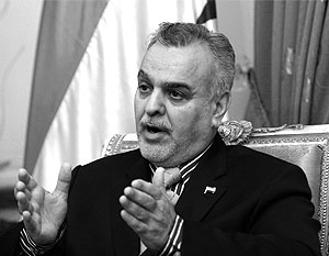 Вице-президент Тарик аль-Хашеми отстаивает интересы покинувших республику почти 4 млн иракцев, преимущественно – суннитов