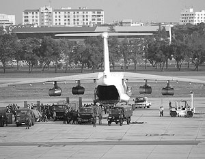 Ил-76 не просит посадки