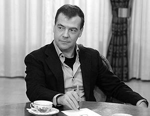 Медведев выслушал предложения депутатов и высказал свои