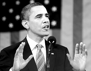 В обращении к нации Барак Обама говорил об экономике
