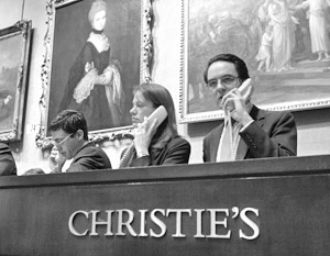 Последние торги аукциона Christie`s