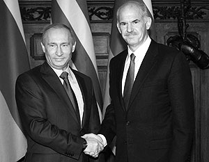 Владимир Путин уверен, что финансовые проблемы Греции не повлияют на реализацию «Южного потока» 