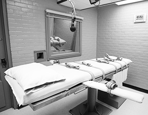 Так выглядит кабинет для проведения процедуры смертной казни через введение смертельной инъекции в одном из штатов США